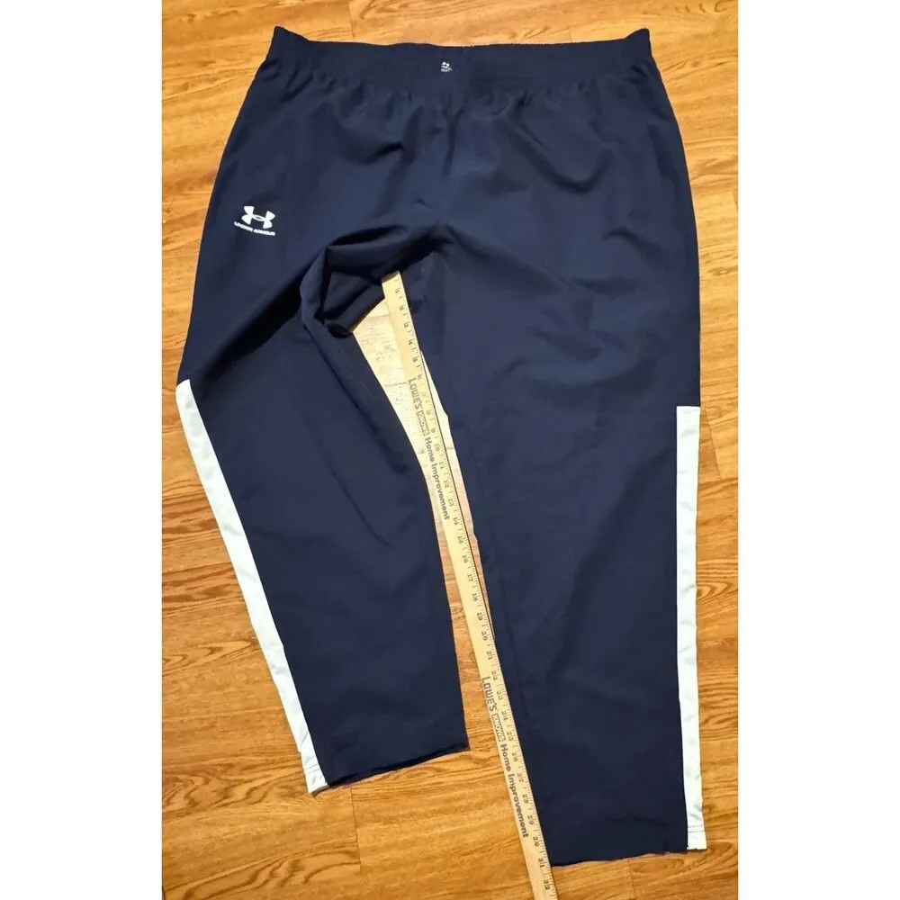 Under Armour Woven Vital Pants Mens 3XL Black Warm-Up Mesh Athletic Training Gym - Image 6