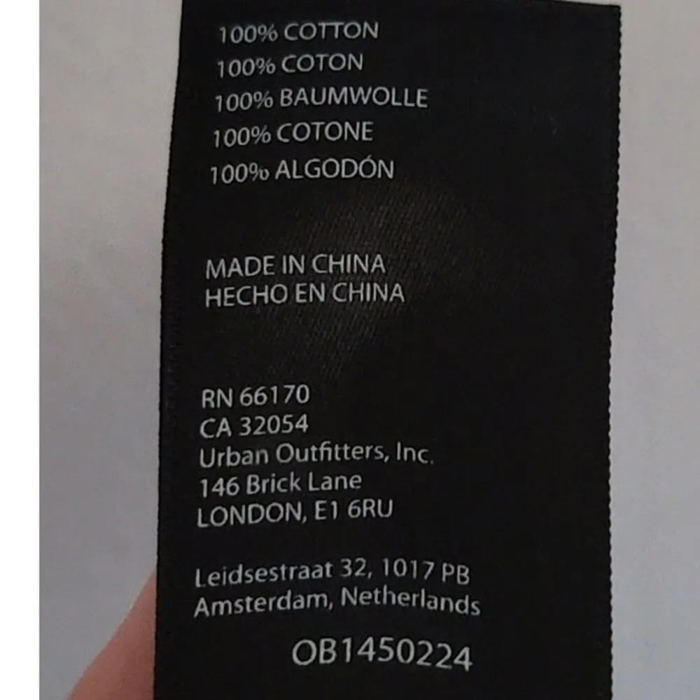 Urban Outfitters BDG Skater Baggy Jean Daisy Patch Distressed Flared Leg 25x32 - Image 9