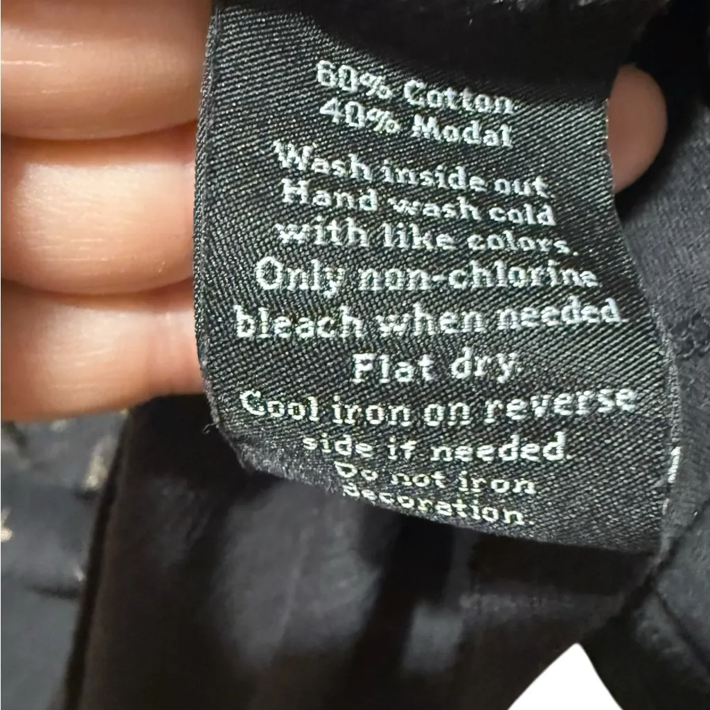 Rock & Republic Distressed Graphic Eagle Tee Edgy Vintage Grunge Y2K Top Sz S - Image 5