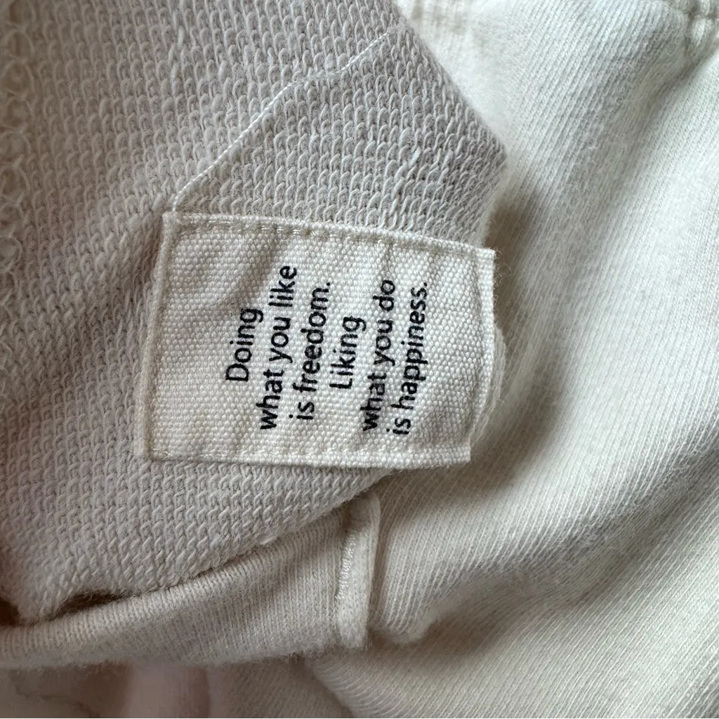 Vuori Womens Pants Laguna Lounge Pant Joggers 2.0 Drawstring Cream Natural Small - Image 9