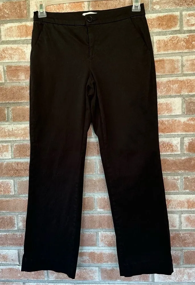 Lila Ryan Bootcut Trousers Dress Pants Women’s 4 Petite Black - Image 1