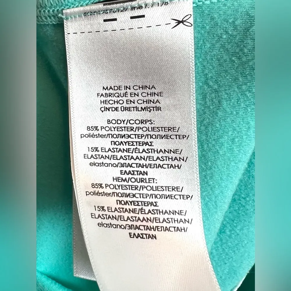 RLX Ralph Lauren Women's Golf Pullover Top 1/4 Zip Mint Green Size L Size L - Image 10