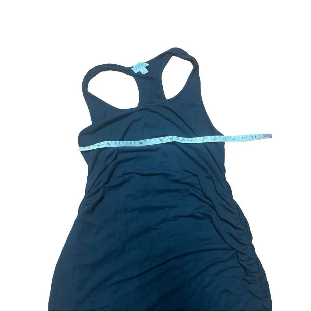 Market & Spruce black maternity sleeveless razorback dress large - Image 4