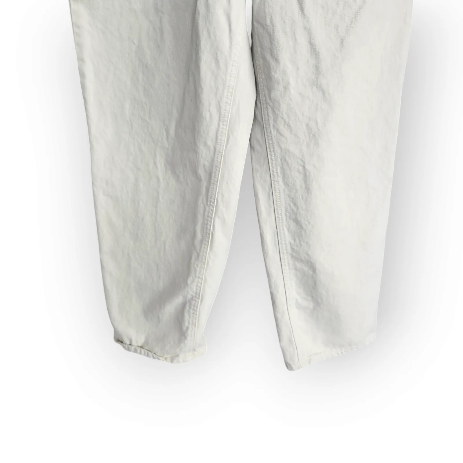 BDG Urban Outfitters Cream High Waisted Baggy Jeans 34 - Image 3