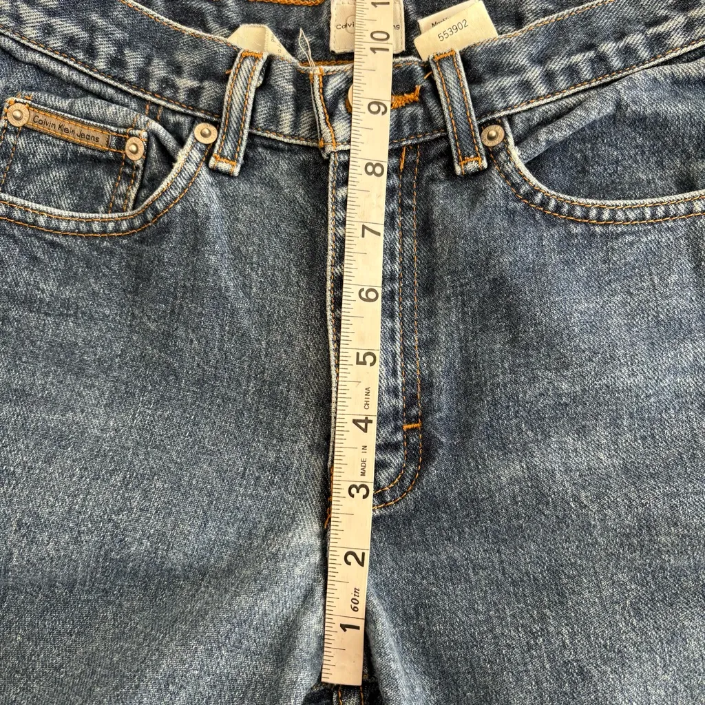 Calvin Klein Jeans Vintage  - Blue Straight Leg size 1 - Image 9