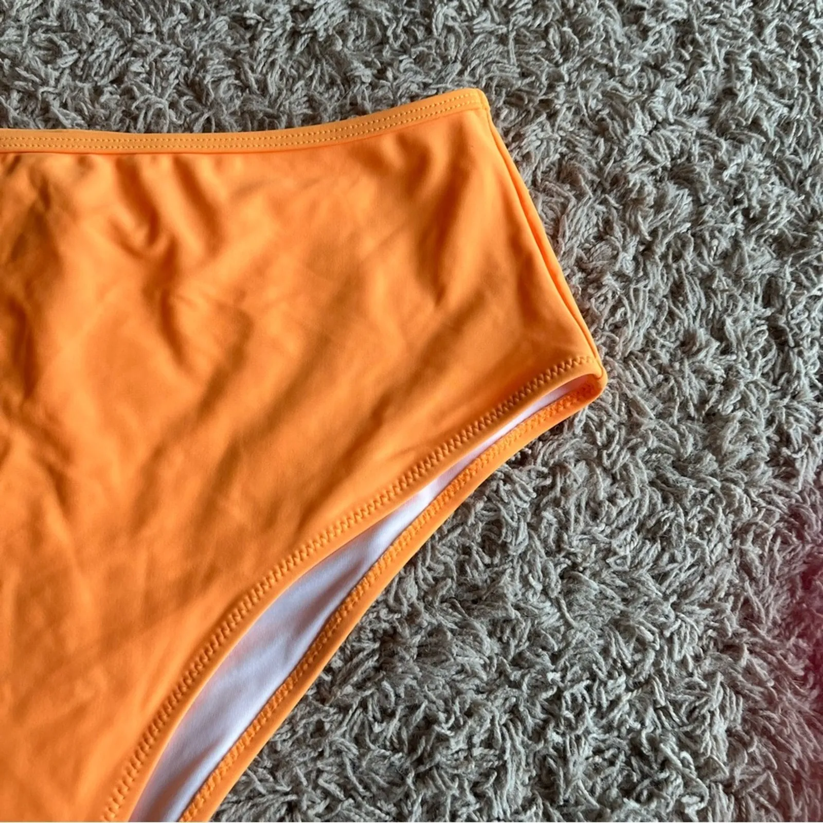 NWT! Cupshe Orange Swim Bikini Bottom Size Large - Image 9