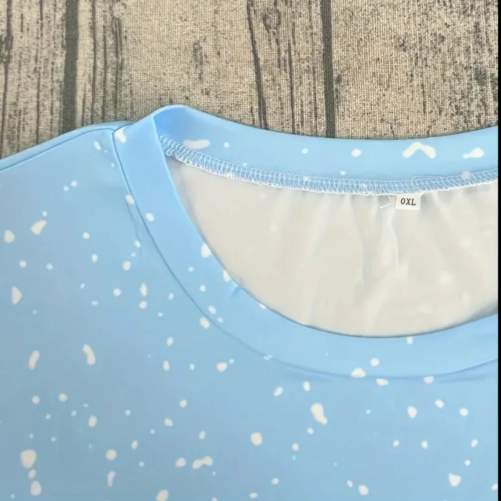 Blue Sweater Snowman Face Size undefined - Image 4