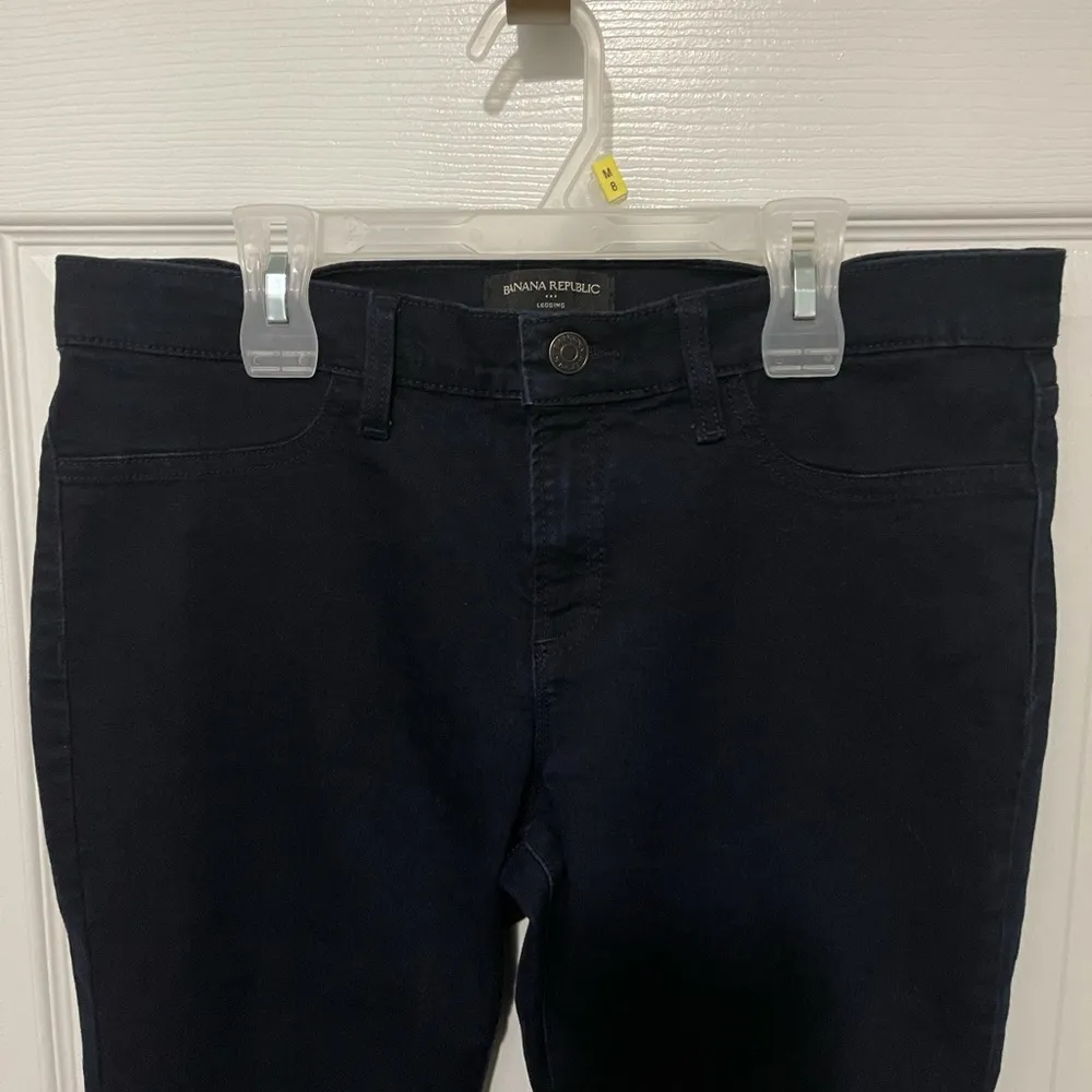 Banana Republic Denim Legging Jegging Mid Rise Stretch 30/10 - Image 3