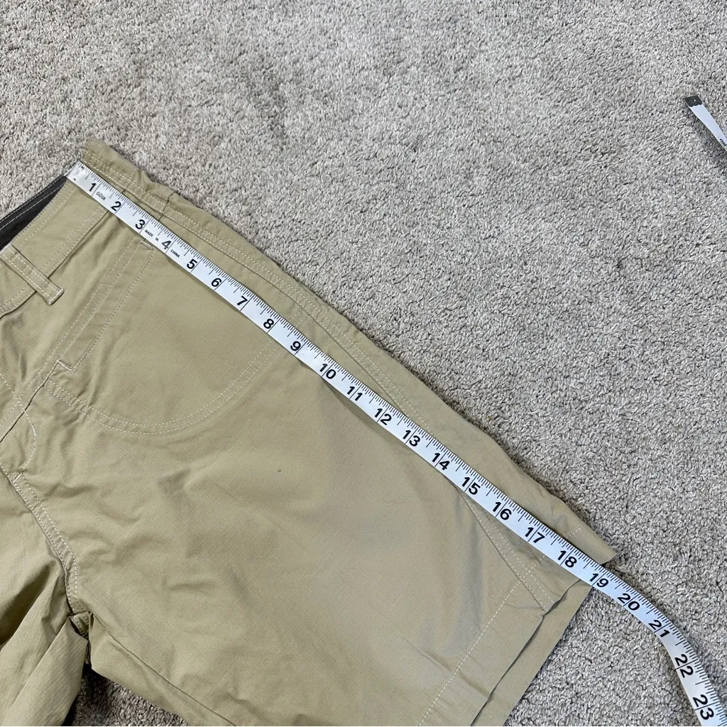 NWT Kuhl Women’s Moda Shorts 9” Mid Rise Outdoor Hiking Camping in Khaki 8 - Image 14