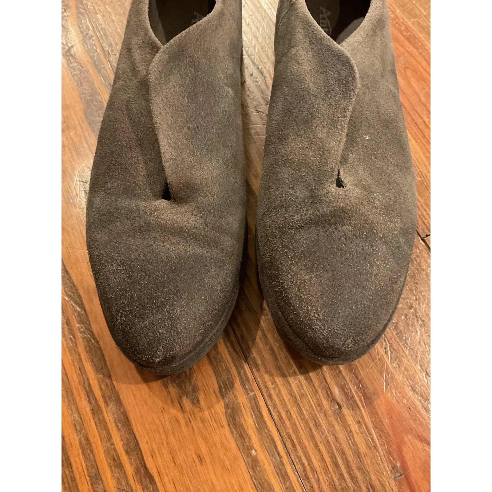 Antelope 211 Easy Suede Leather Flatform in Grey, 40 (9-9.5) - Image 12