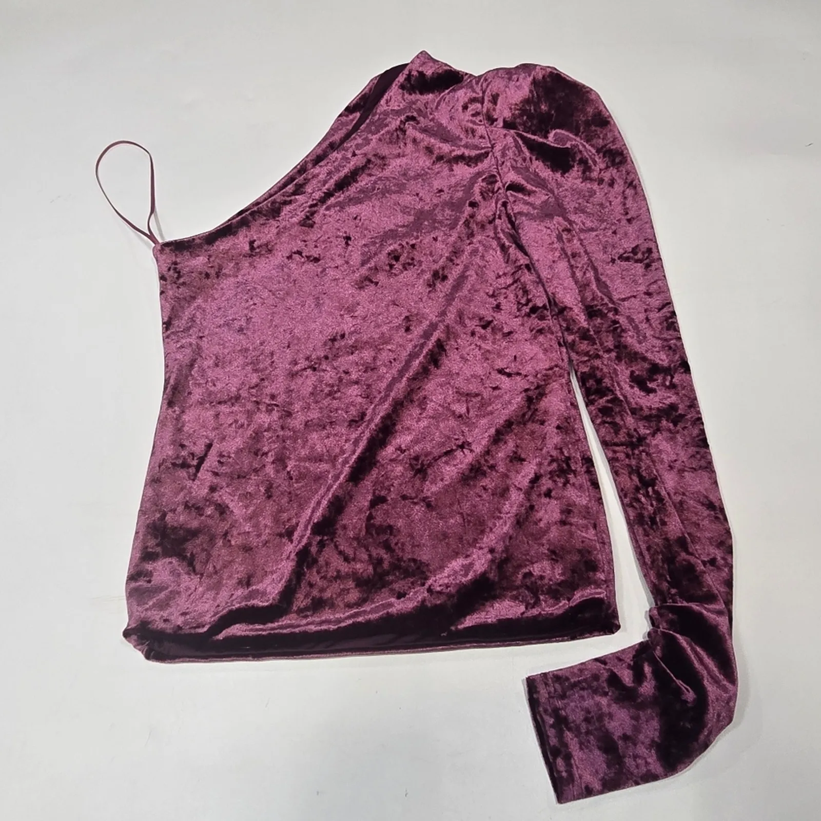 Steve Madden Mirabelle Top in Plum Small - Image 12