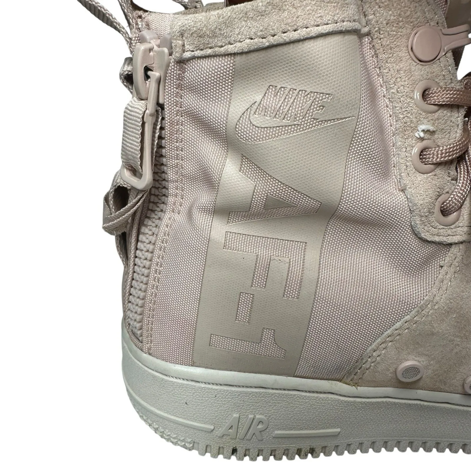 Nike SF Air Force 1 Mid Particle Pink Sneakers Boots Sz 10 No Straps AA3966-201 - Image 2