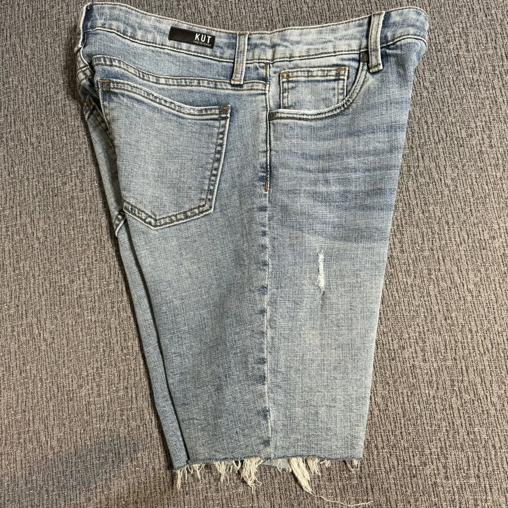 Kut From The Cloth Sophie Denim Bermuda Shorts - Image 7