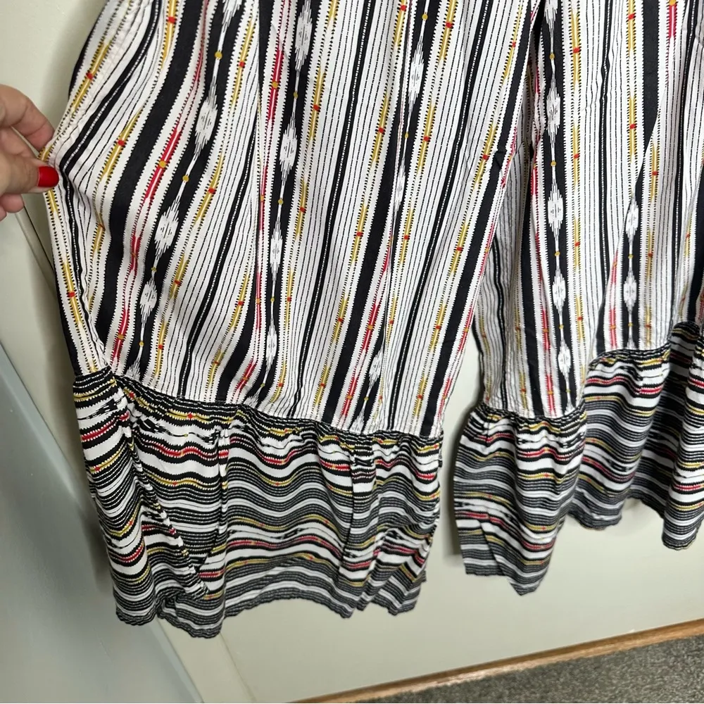 Anthropologie Maeve Zamirah Smocked Wide Leg Pants - Image 5