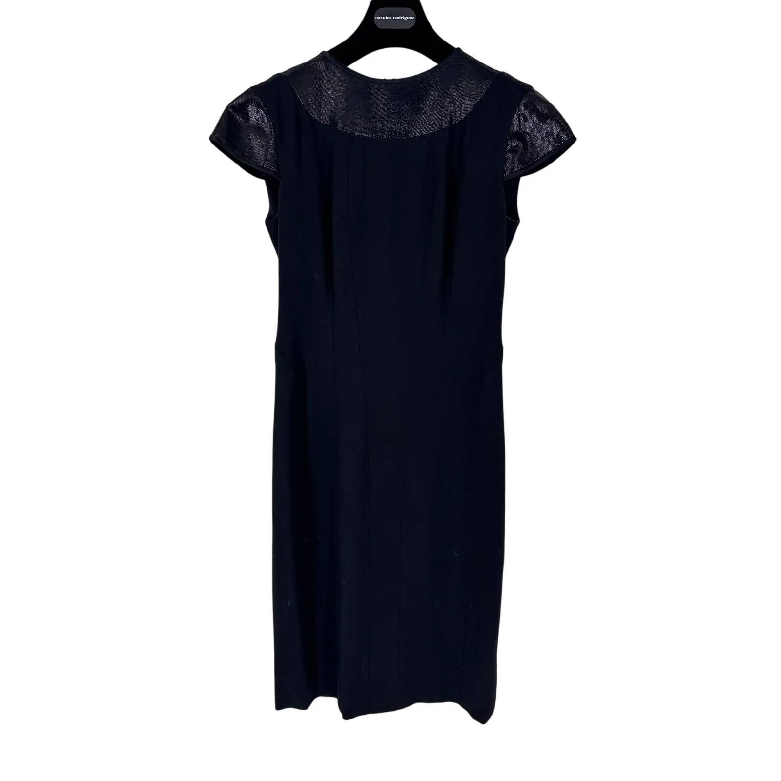 Narciso Rodriquez Black Mini Dress Size undefined - Image 2