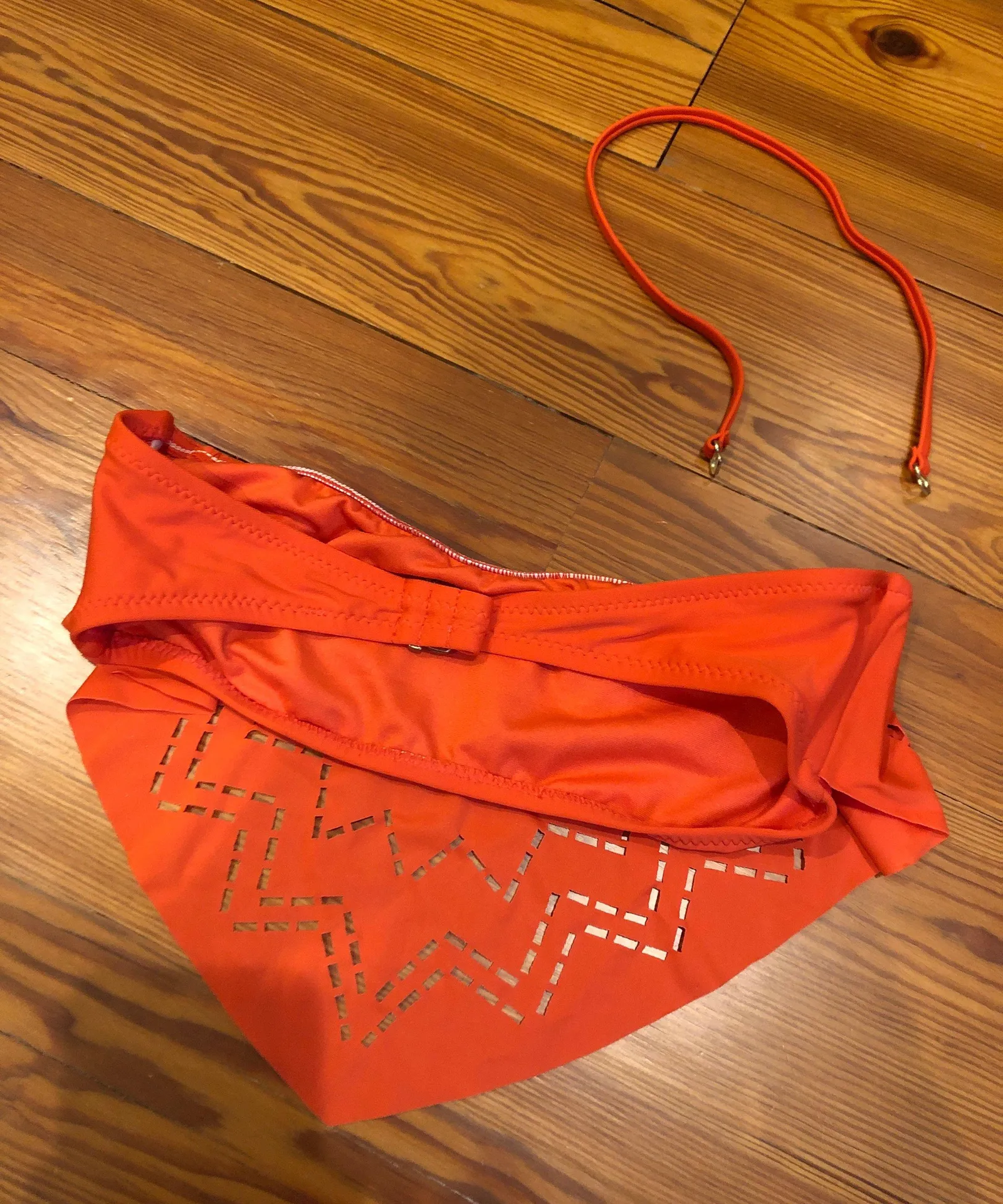 Mossimo Orange Bikini Top - Image 2