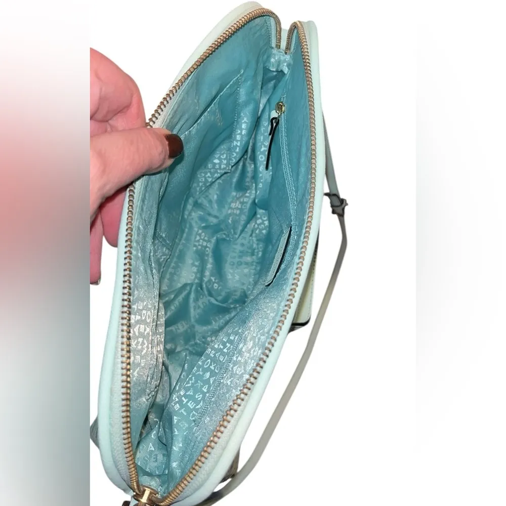 Kate Spade Grace Blue Satchel Newbury Lane Small Rachelle Crossbody with Cutouts - Image 6