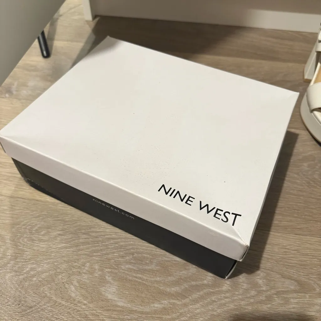 Nine West Womens Gali 3 Tan Slip On Dressy Ankle Strap Heels Shoes NWT - Image 6