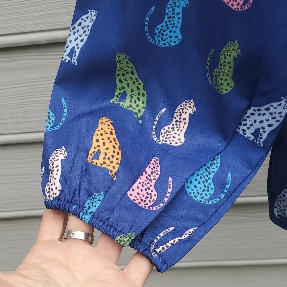 NWT Michelle McDowell Leopard Love Sarah Top | Leopard Print Blouse - Image 4