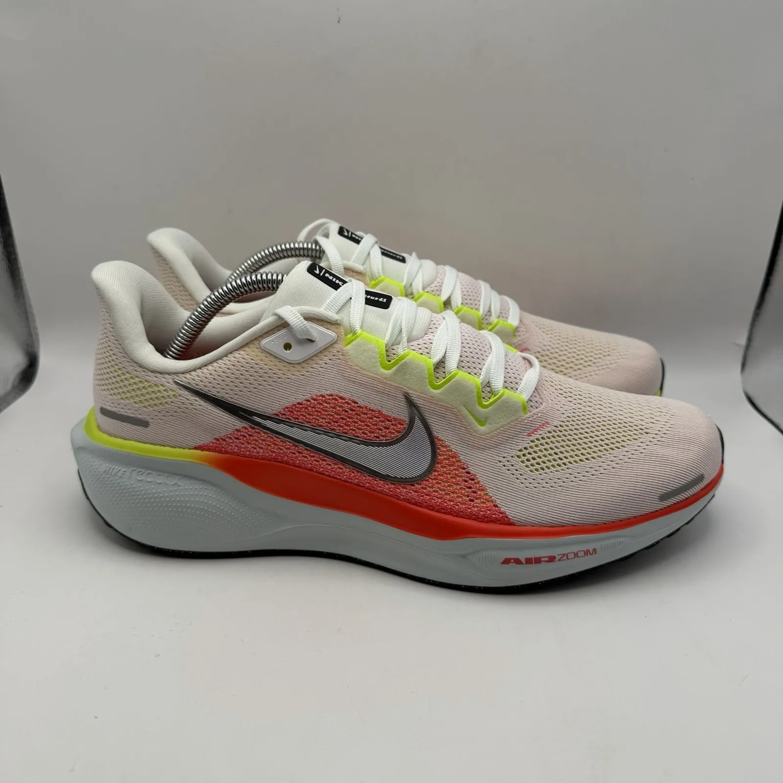Nike Pegasus 41 Summit White/chrome Women's 11 Road Running Shoes FD2723-100 - Image 3