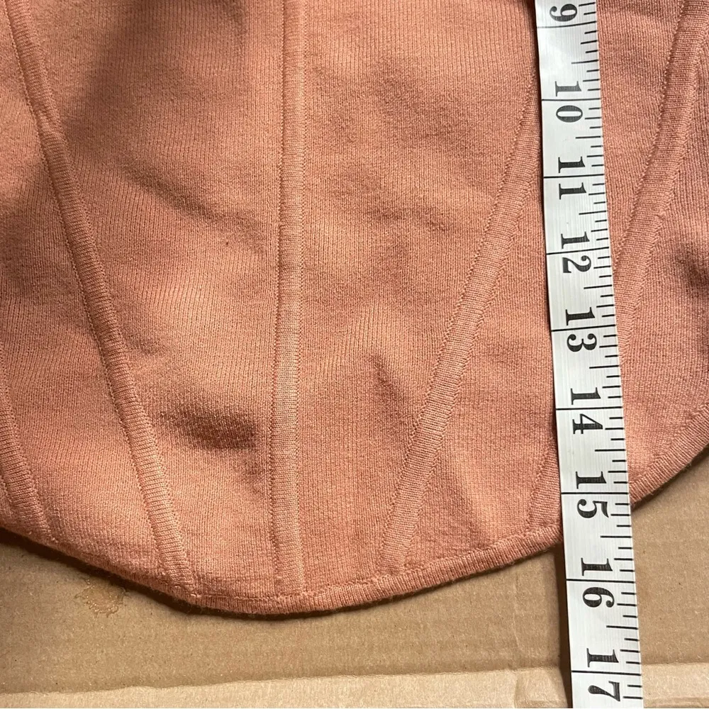 Babaton Sculpt knit Bustier Tank Small A1 - Image 13