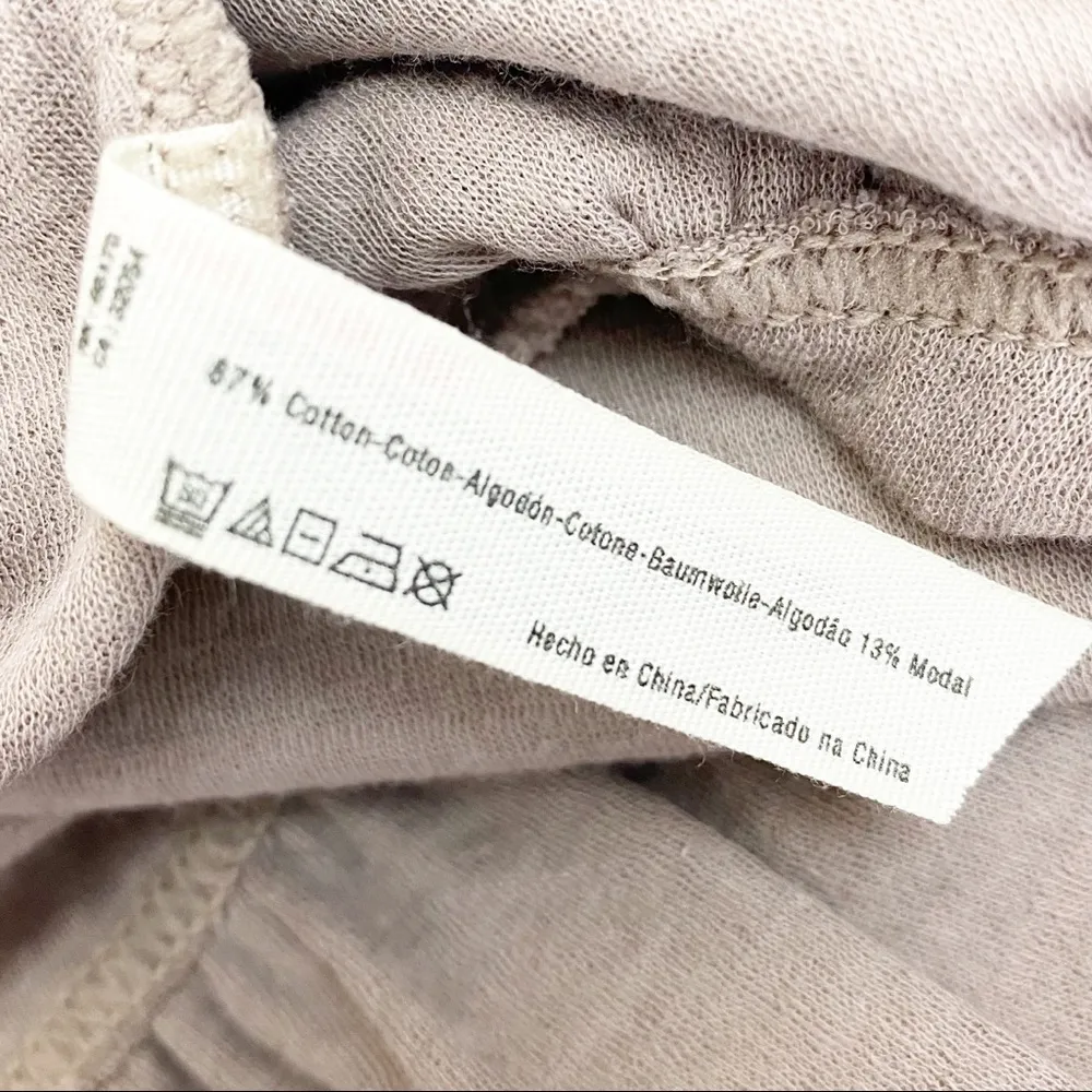 Free People Beach Cotton Midsummer Night Tiered Mini Dress: Tan/Stone/Taupe - Image 10