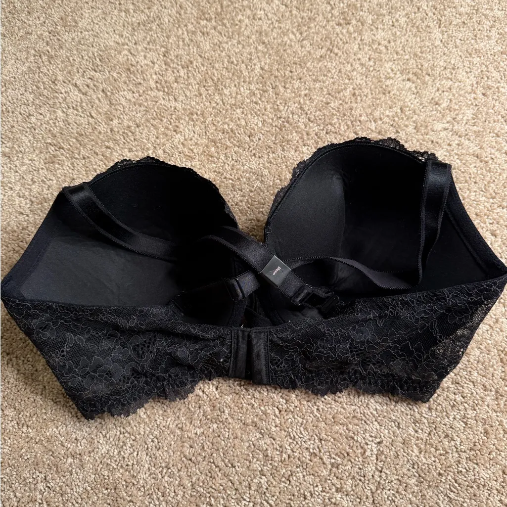 Victoria’s Secret Dream Angels Black Lace Demi Bra NWT Size 38DDD - Image 4