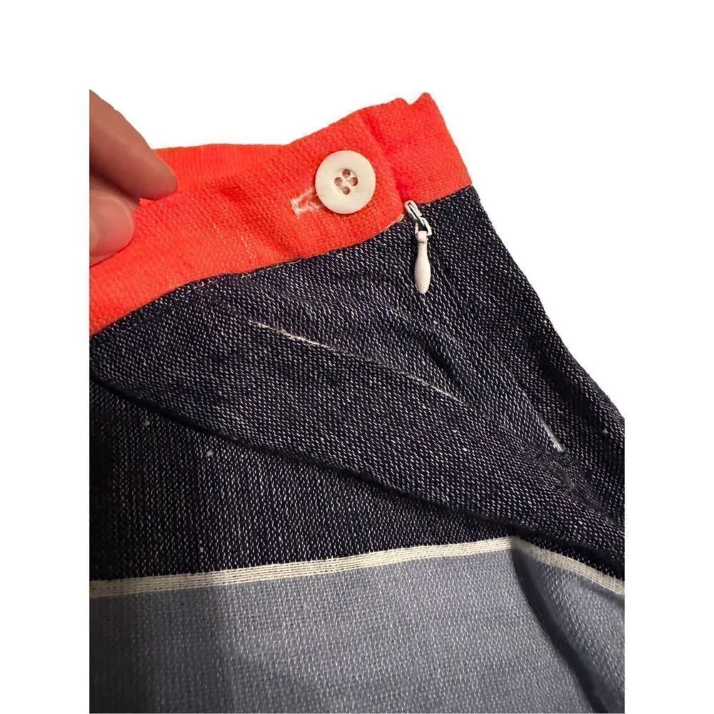 NEW Lemlem multicolor striped mini skirt sz Large - Image 5