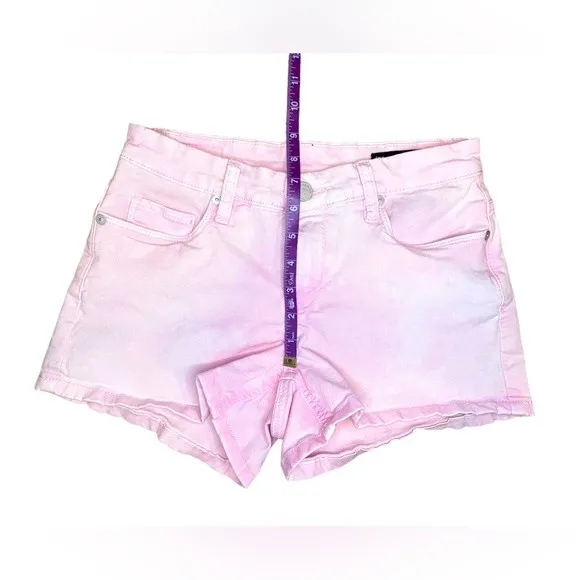 Blank NYC Pink Stretch Denim Barbiecore Shorts, Size‎ 26, Cotton & Spandex - Image 10
