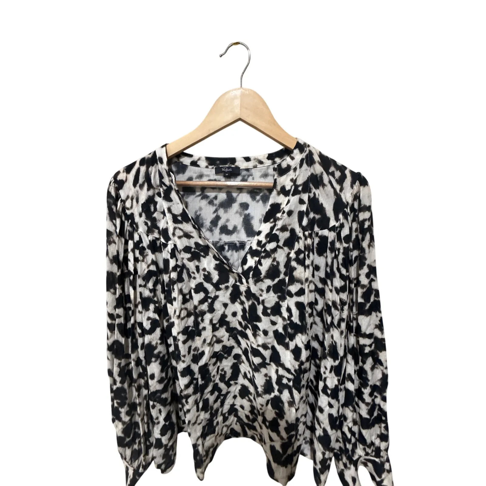 Rails Fable top‎ Blurred Cheetah Size Medium NWOT - Image 6