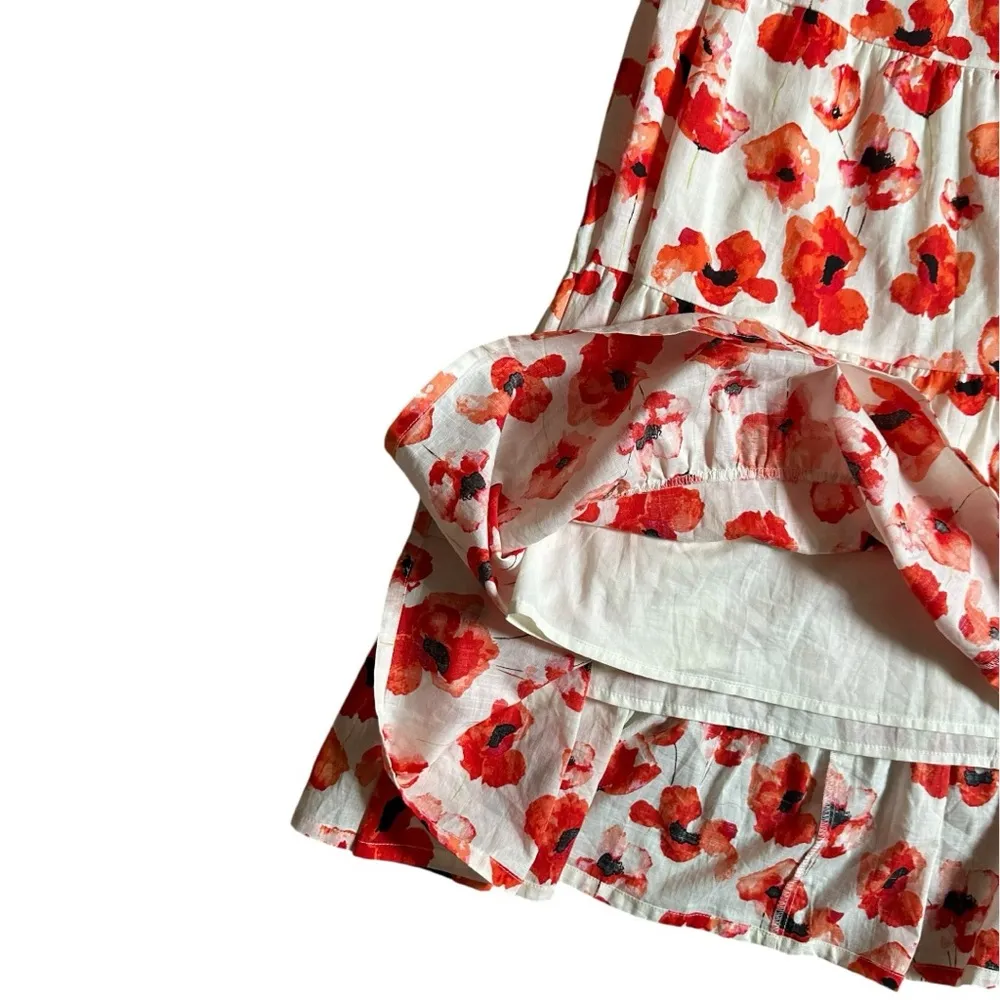 Matilda Jane Floral Maxi Dress Summer Siesta Poppy Flowers Size Small Boho - Image 7