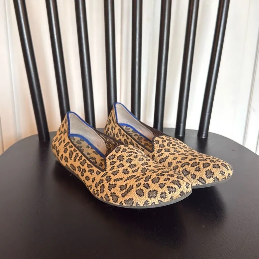 Rothy’s cheetah loafer flats size 7 - Image 4