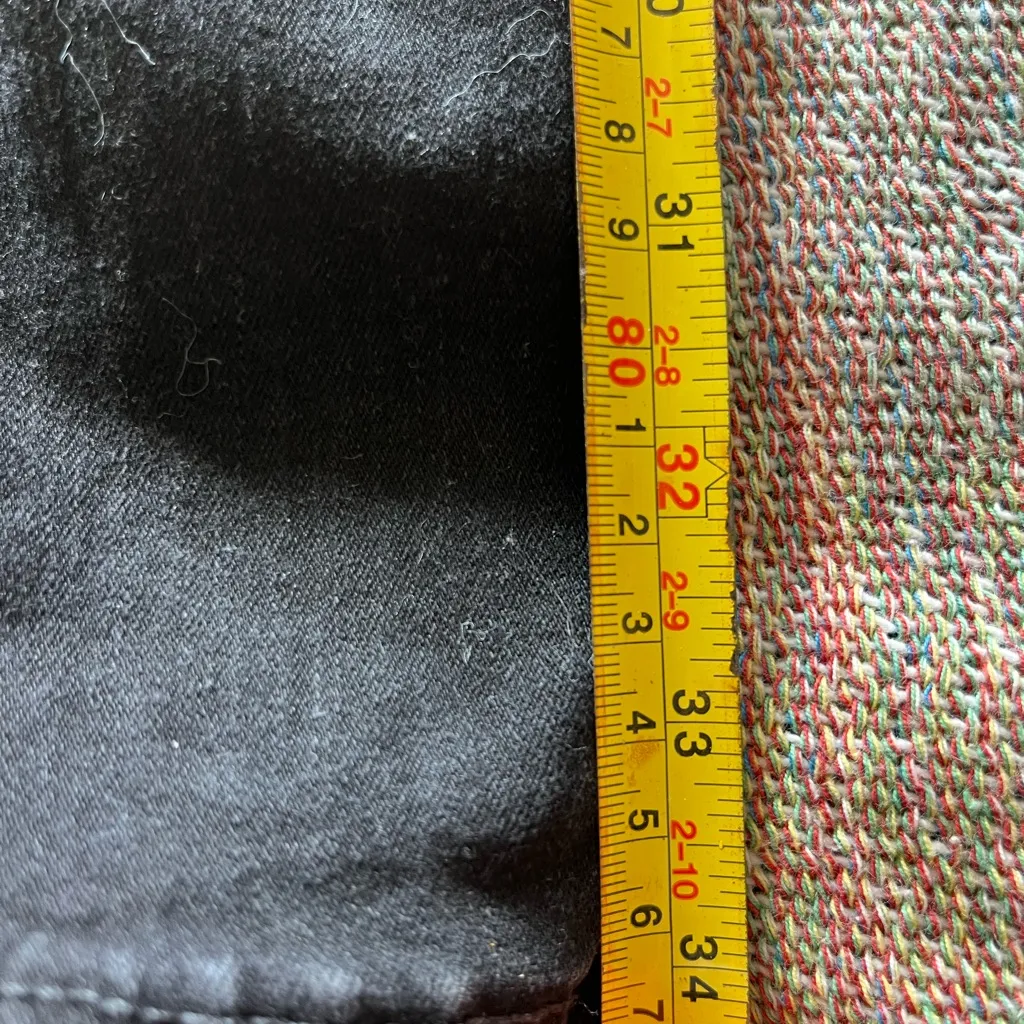 GAP Vintage Y2K Black Skinny Jeans SZ 4 Straight Leg Dark Wash Bootcut High-Rise - Image 8