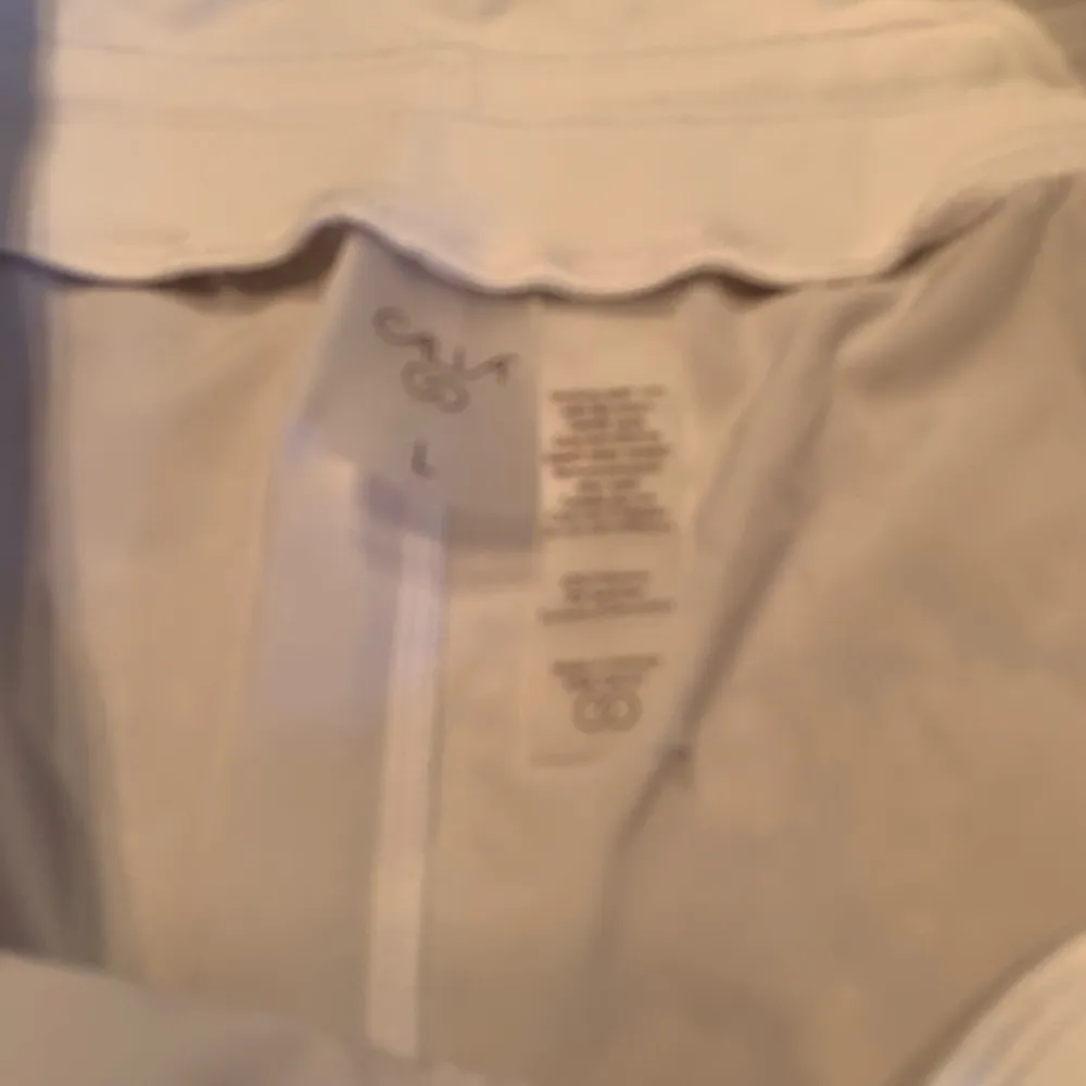 Women's Calia Journey Collection 4" Mid Rise Pure White Cargo Shorts NEW Size L Size L - Image 5