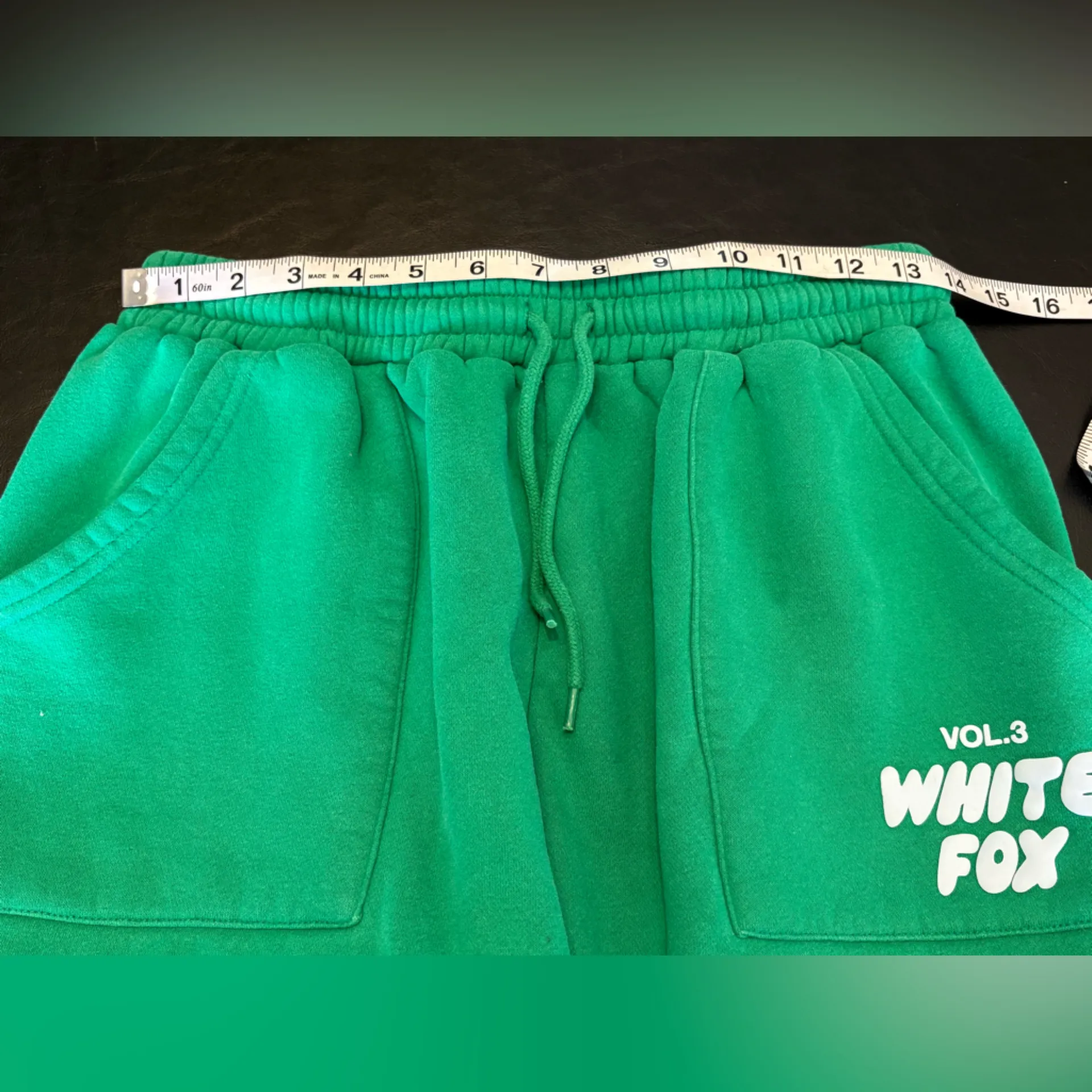 White Fox Boutique Vibrant Green Joggers size Medium * - Image 10