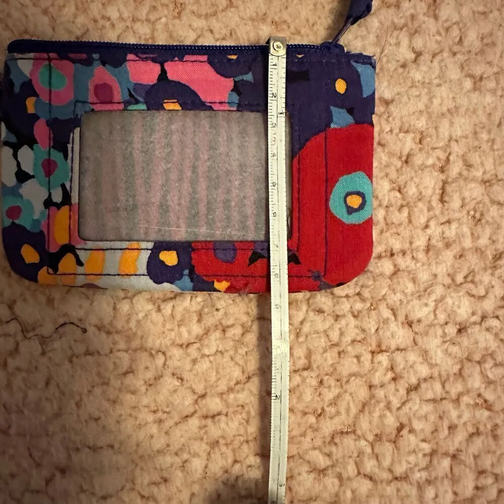 Vera Bradley coin purse purple floral coin purse - Image 3