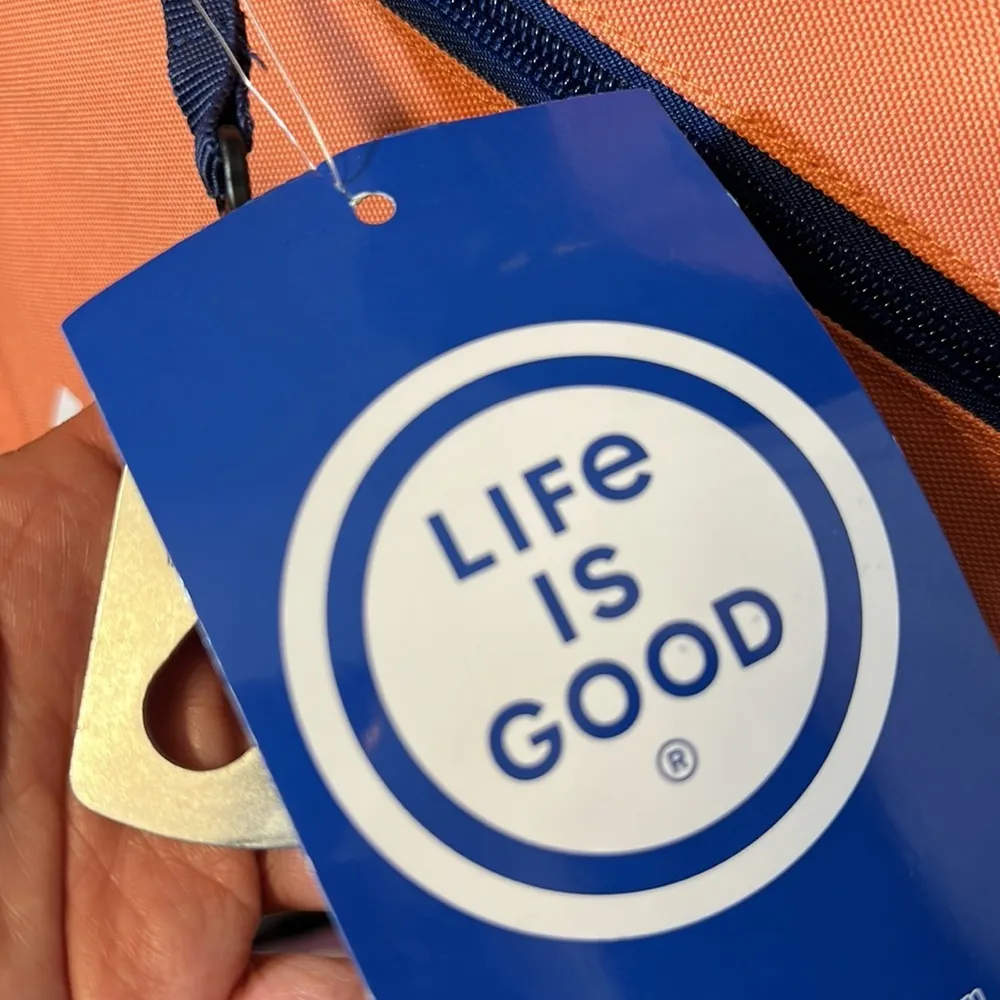 Life Is Good Deluxe Insulated Tote Beach Bag Beverage/Food Cooler Summer NWT - Image 5