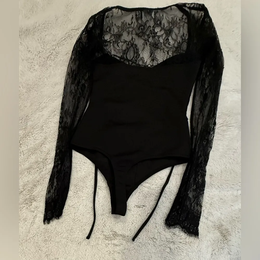 ASOS black bodysuit size 2 - Image 2