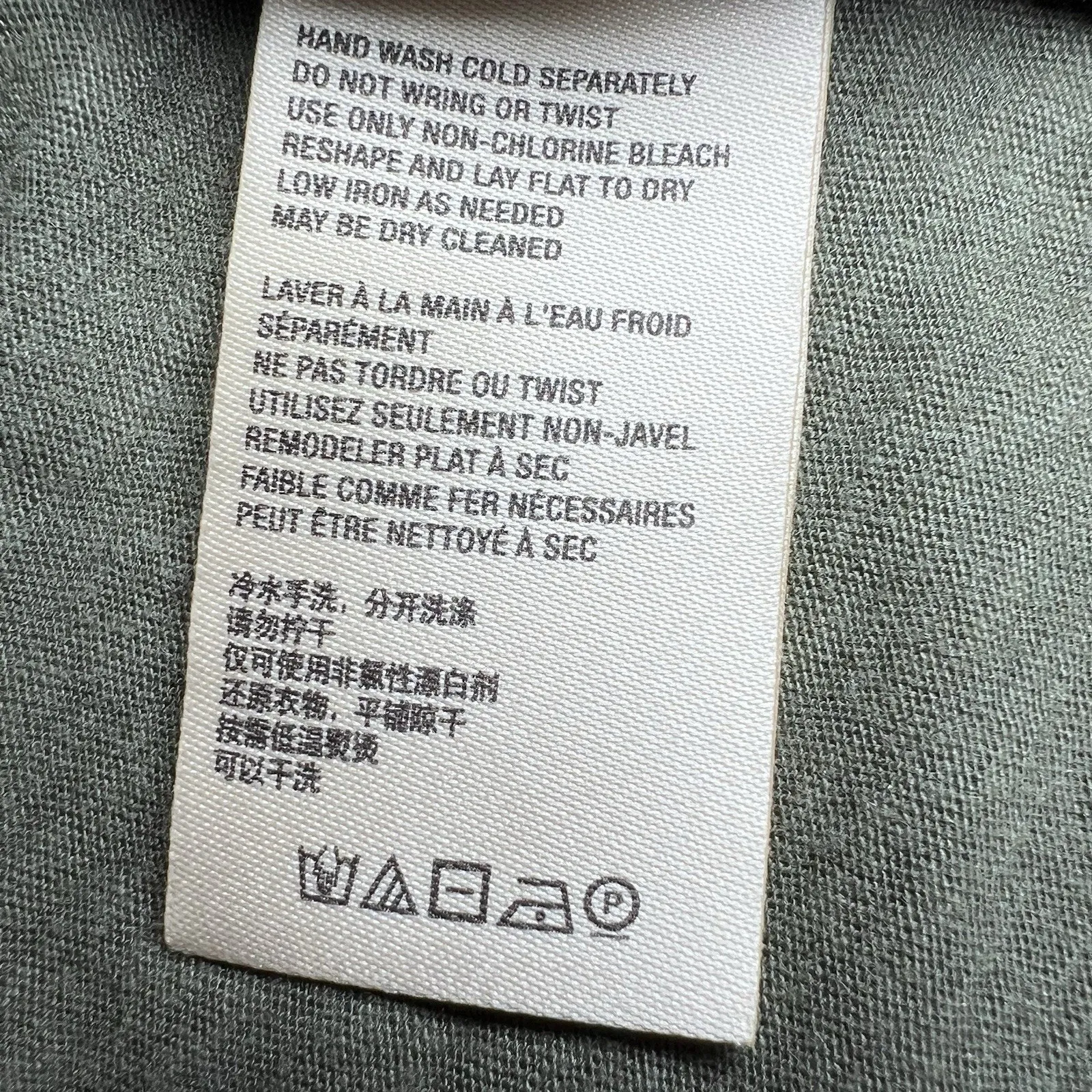 Anthropologie Jolie‎ Twist Knot Green Tunic Short Sleeve Shirt Womens Size Large - Image 6