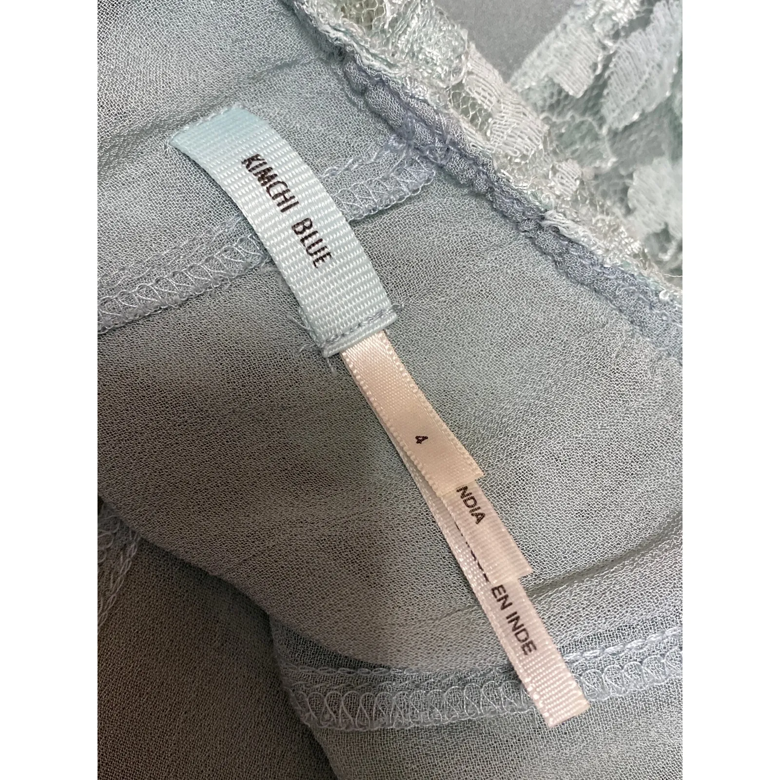 Kimchi Blue Womens Ombre Floral Lace Sleeveless V-Neck Maxi A Line Tank Dress 4 - Image 3