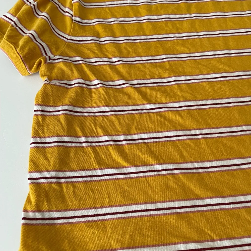 Roxy Salted Feeling Short-Sleeve Striped Retro T-Shirt Women’s Size Small - Image 12