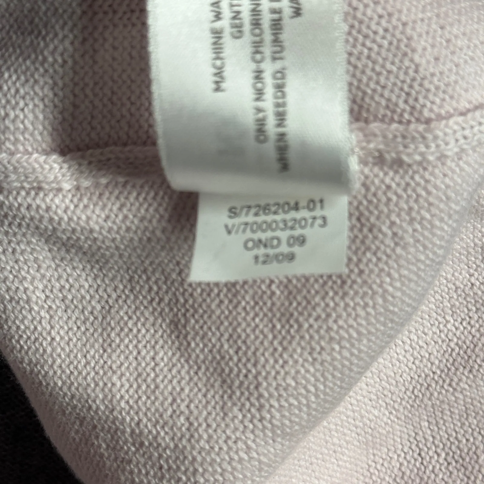 Old Navy Sweater Vest Womens L Gray Pink Stripe Knit Preppy‎ Y2K Layering Casual - Image 8