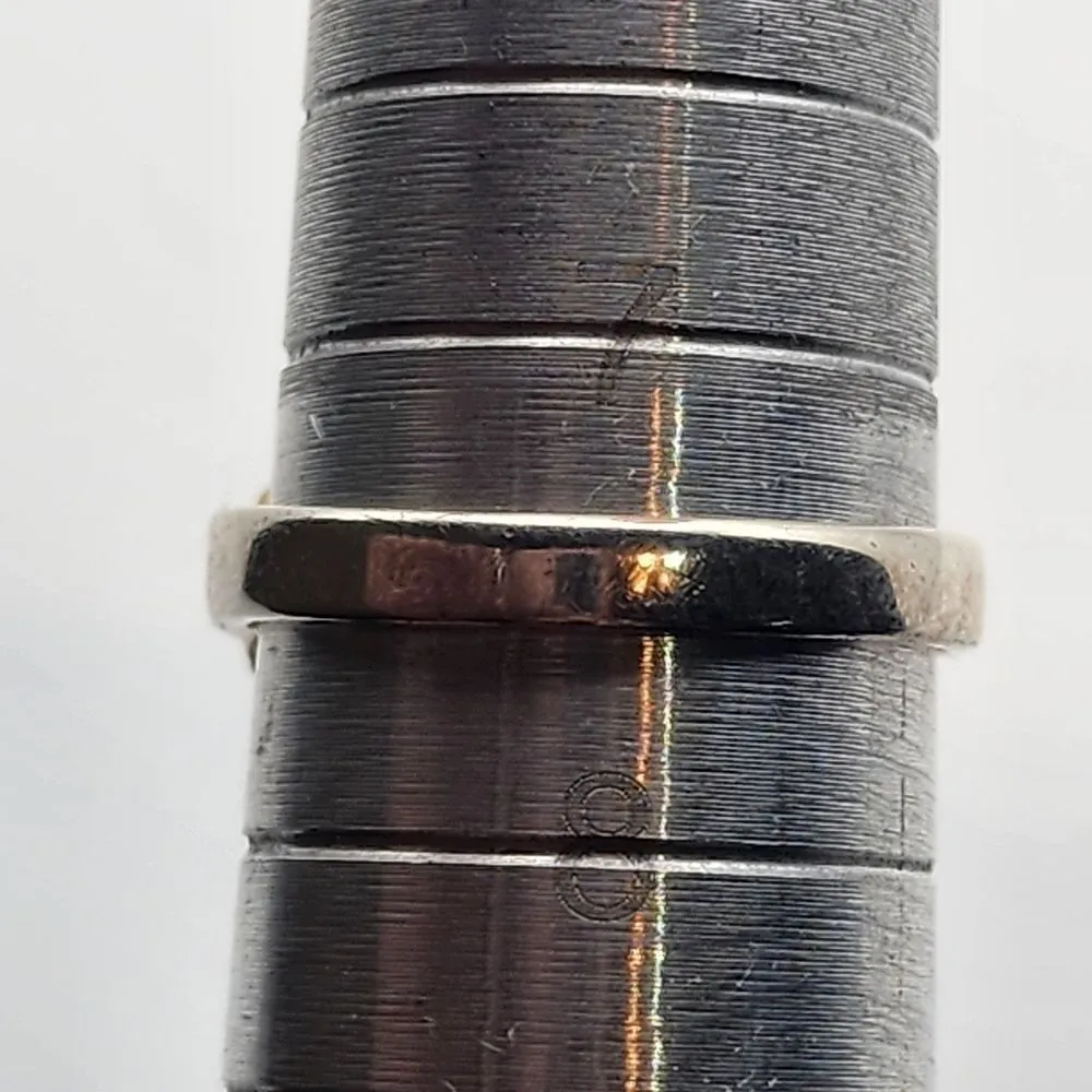 Premier Designs Symphony Silver Tone & Dark Brown Ring (7.5) - Image 8