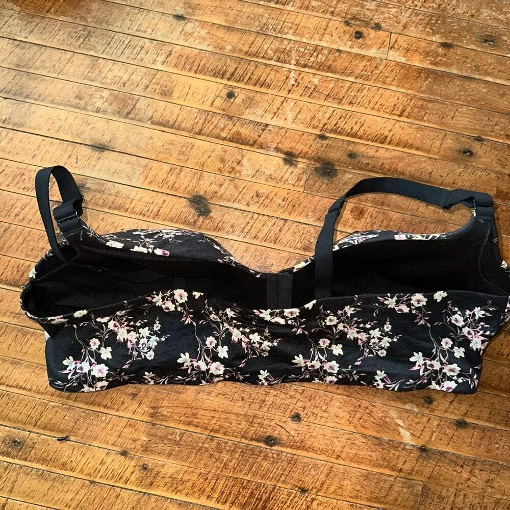 Cacique front clasp 48D lightly lined full coverage no wire bra - Image 2