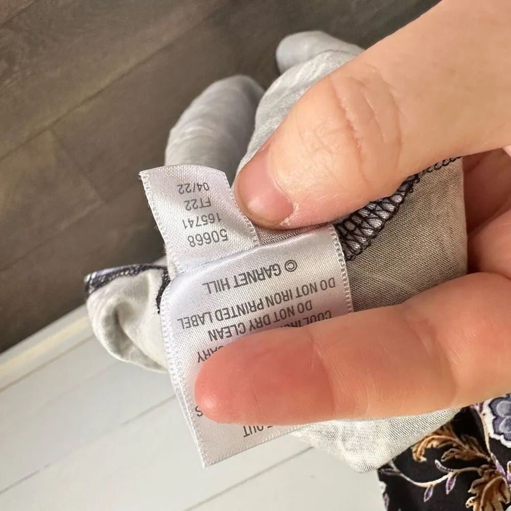 Garnet Hill Women’s Small Green Cotton Tencel Linden Dress with Belt New NWT - Image 6