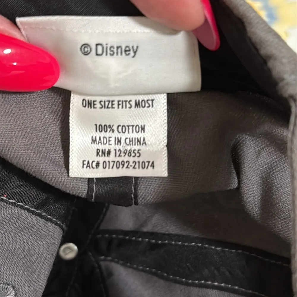 Disney Magic Kingdom Castle Walt Disney Mickey gray hat one size fits most - Image 5