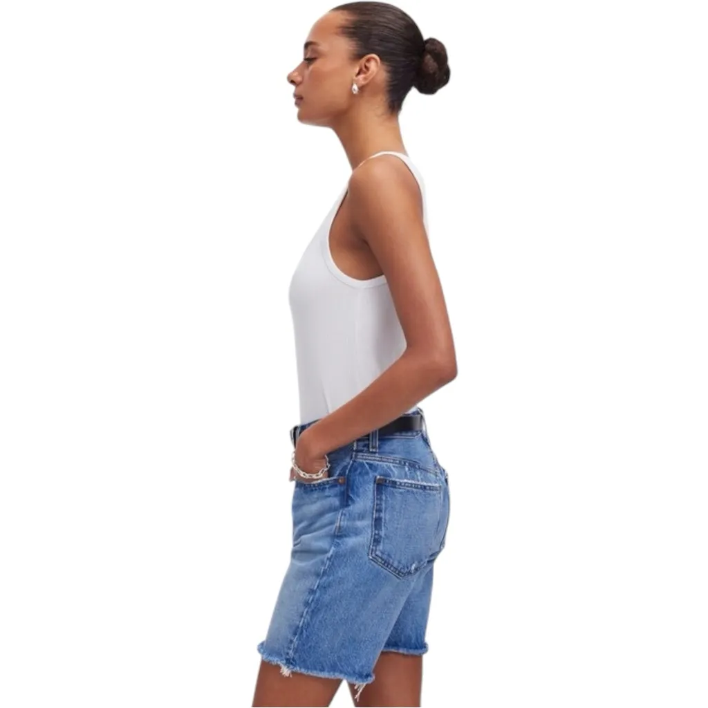 Madewell Long Denim Shorts - Image 4