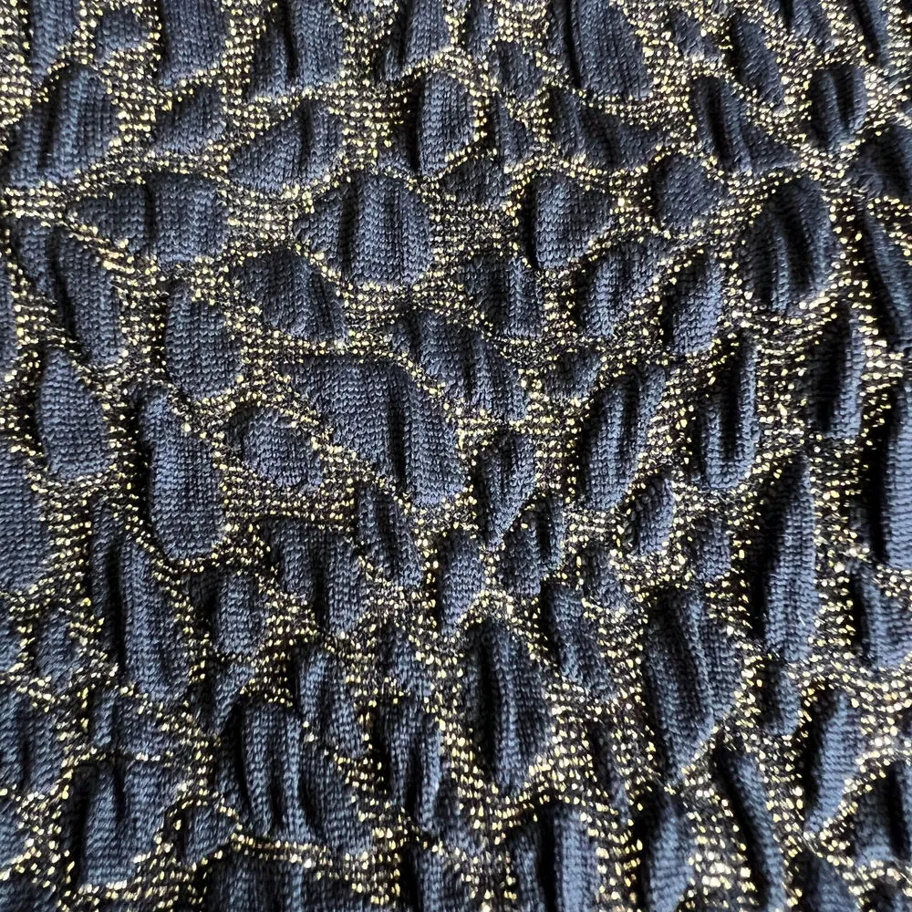 Andie X Demi Moore Marseilles One Piece Swimsuit Small Black Gold Glitter - Image 5