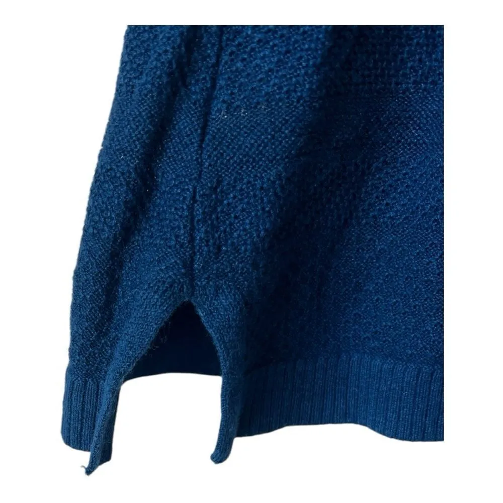 Women's blue cardigan sweater royal blue Christopher & Banks PETITE size L. - Image 3