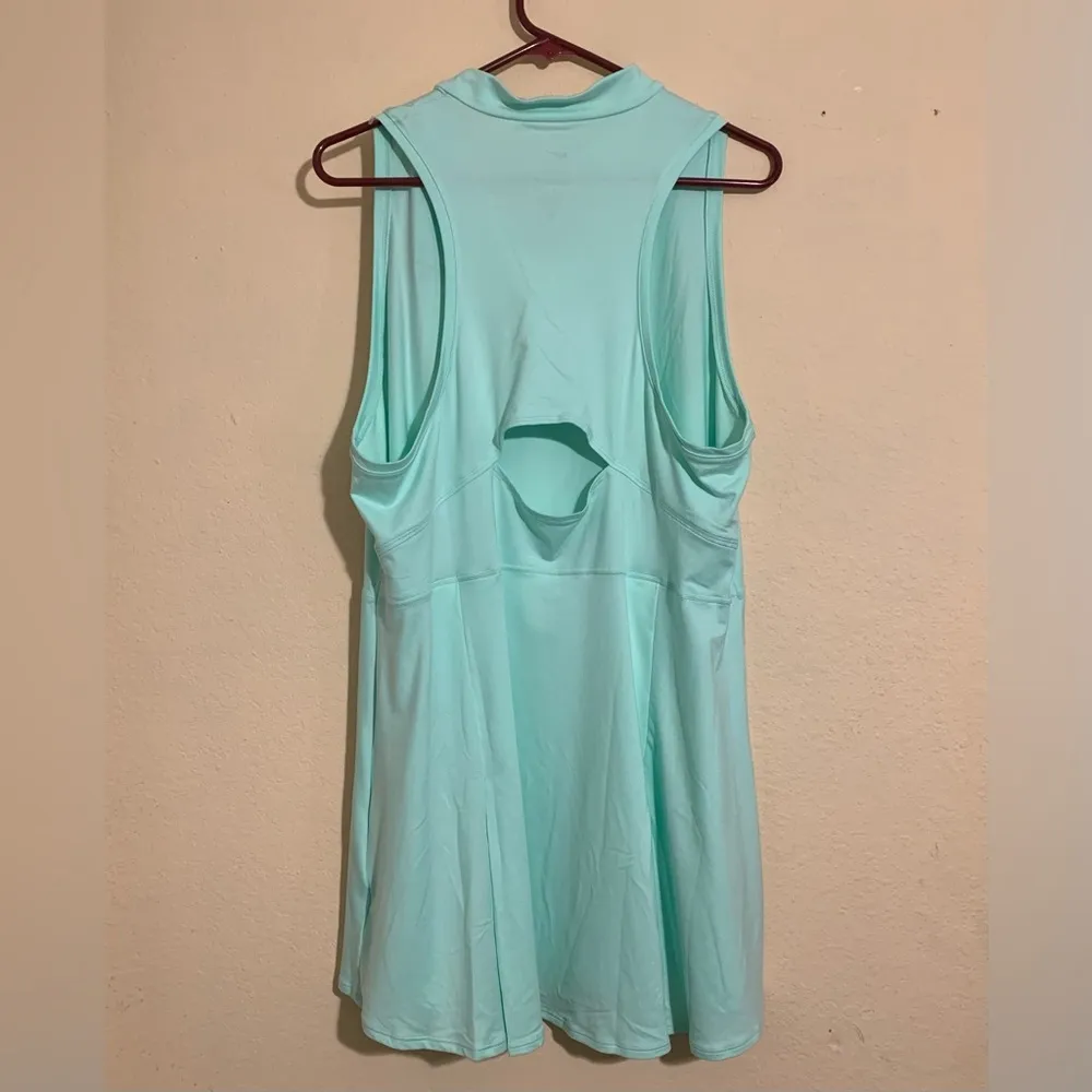 NIKE Slim-Fit Tennis Sport Dress Women’s 1X Light Green Color - Image 3